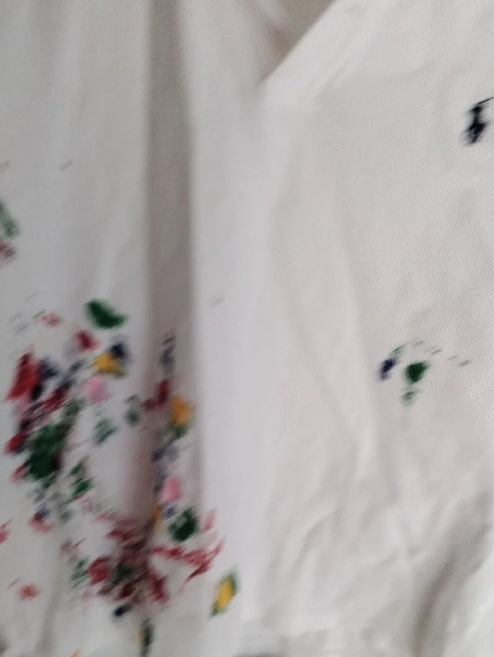 Polo by Ralph Lauren White  Paint-Splatter Polo - Picture 3 of 6